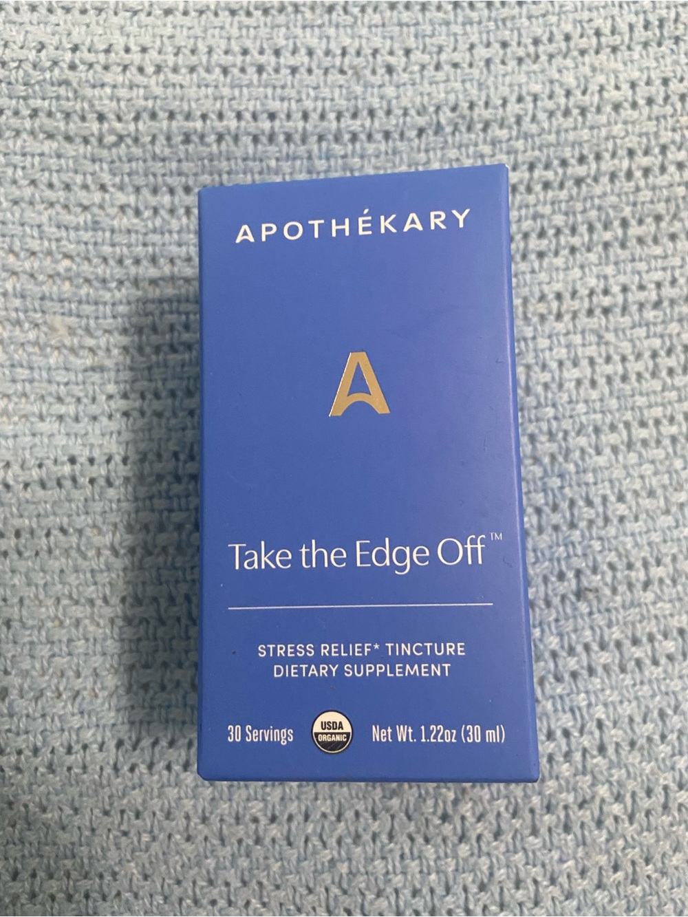 Take the Edge Off Stress Relief Tincture - Blue